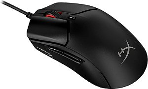 HyperX Pulsefire Haste 2 – Mouse de jogos com fio ultraleve, 53g, taxa de varredura de 8000Hz, sensor de precisão, cabo Hyperflex 2, plug and play - Preto.