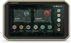 Garmin Overlander, Navegador Rugged Multiuso para Orientação Off-Grid