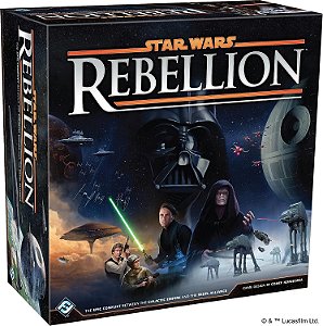 Jogo de Tabuleiro Star Wars: Rebelião | Jogo de Estratégia para Adultos e Adolescentes | Idade 14+ | 2-4 Jogadores | Tempo Médio de Jogo 3-4 Horas | Fabricado pela Fantasy Flight Games