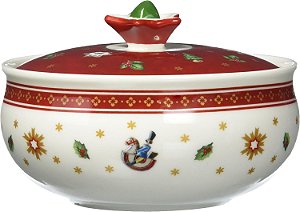 Açucareiro Villeroy & Boch Delight, Porcelana Premium, Branco