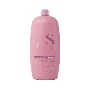 Condicionador Leave-in Nutritivo Sem Sulfato Semi Di Lino Moisture da Alfaparf Milano para Cabelos Secos - Qualidade Profissional de Salão - Livre de SLS, Parabenos e Parafina - Seguro para Cabelos Coloridos