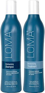 Duo de Shampoo e Tratamento Hidratante Loma Hair Care