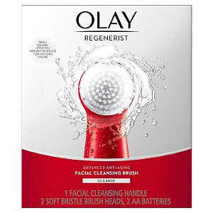 Escova de Limpeza Facial Olay Regenerist, Esfoliante Facial com 2 Cabeças de Escova