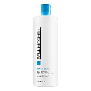 Shampoo Paul Mitchell Dois, Clareador, Remove Resíduos, Para Todos os Tipos de Cabelo, Especialmente Cabelos Oleosos