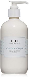 Manteiga de Karité com Creme de Coco FarmHouse Fresh para o Corpo, Creme de Coco, 8 Fl Oz