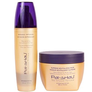 Infusão Biphasic Pai-Shau e Máscara Revitalizante Suprema