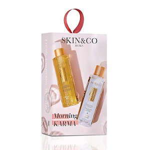 Kit de Limpeza Matinal Karma da SKIN&CO, Fabricado na Itália