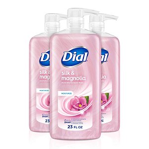 Body Wash Dial, Seda & Magnólia, 23 fl oz (Pacote com 3)
