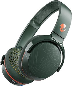 Fones de ouvido sem fio on-ear Skullcandy Riff 2, bateria de 34 horas, microfone, funciona com iPhone, Android e dispositivos Bluetooth - Vá fazer uma trilha