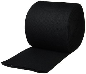 Faixa de compressão tubular de malha PRO, preta, 8 x 11 yd
