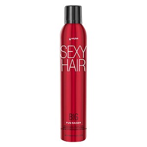 Spray de Textura Seca Volumizante SexyHair Big Fun Raiser, 8.5 Oz | Fixação por até 48 horas | Volume Adicional | Resistência à Umidade por até 24 horas | Todos os Tipos de Cabelo