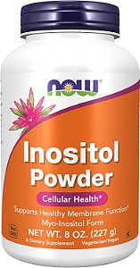 Suplementos NOW, Pó de Inositol, Sinalização Neurotransmissora*, Saúde Celular*, 8 Onças