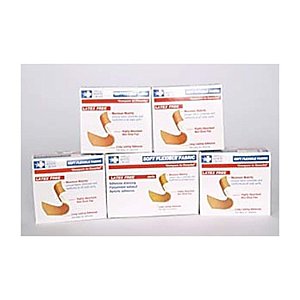 Curativo de Patch de Tecido Flexível Suave Nutramax Dukal DER PVJ2D, Livre de Látex, 1-1/2 x 2 (Pacote com 1200)