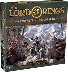 O Senhor dos Anéis Jornadas na Terra Média Expansão do Jogo de Tabuleiro de Guerra - Jogo de Aventura para Crianças e Adultos, 14+ Anos, 1-5 Jogadores, Tempo de Jogo de