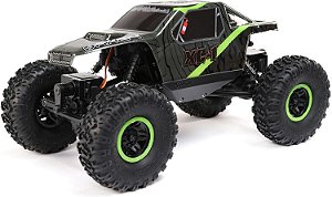 Caminhão RC Axial 1/24 AX24 XC-1 4WS Crawler Escovado RTR (Inclui tudo o que você precisa, sem necessidade de outras compras), Verde, AXI00003T1