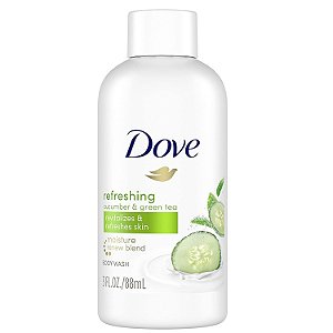 Sabonete Líquido Dove Go Fresh Pepino E Chá Verde 3 Onças (Pacote com 24)