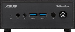 Sistema Mini PC ASUS ExpertCenter PN42 sem ventoinha com Núcleo Quadruplo N100, 4GB de RAM, SSD M.2 de 128G, WiFi 6E, Suporte Triplo a 4K, LAN Única, d