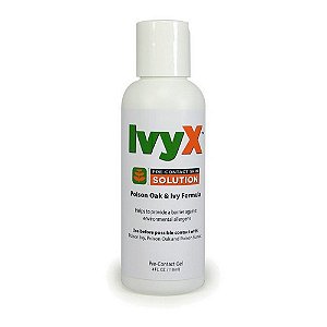 Loção protetora pré-contato IvyX CoreTeX 83666 contra hera venenosa, 4 oz., branca (pacote com 12)