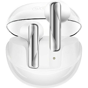 Fone de Ouvido Auricular QCY Ailybuds Clear TWS Bluetooth - Branco