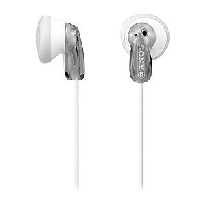 Fone de Ouvido Auricular Sony MDR-E9LP - Cinza