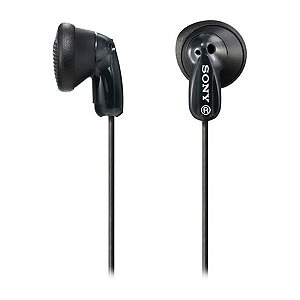 Fone de Ouvido Auricular Sony MDR-E9LP - Preto
