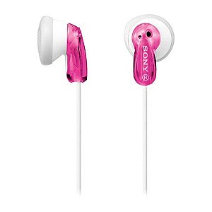 Fone de Ouvido Auricular Sony MDR-E9LP - Rosa