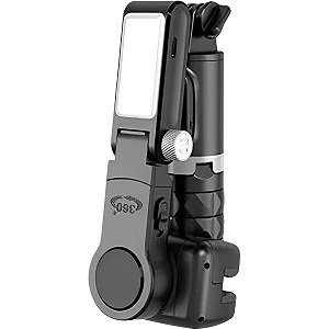 Bastão de Selfie Smart Visão Q18 com Tripé - Preto