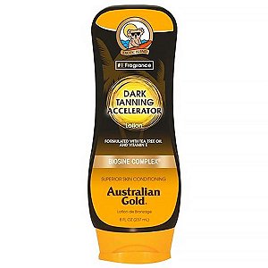 Bronzeador Australian Gold Dark Tanning Accelerator Biosine Complex - 237mL