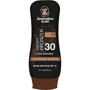 Bronzeador Australian Gold Instant Bronzer SPF 30 - 237mL
