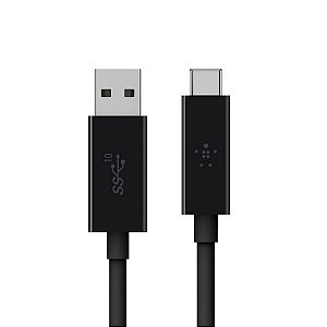 Cabo Belkin F2CU029BT1M-BLK USB-C 3.1 - Preto 1 Metro
