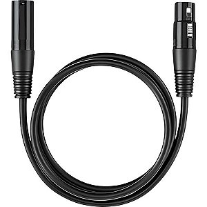 Cabo de Microfone Maono XLR-180 - Preto