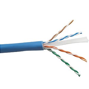 Cabo de Rede UTP Norphel CAT6 100% Cobre Interno - Azul 305 metros