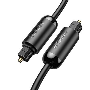 Cabo Óptico Ugreen AV122 Toslink 70893 - Preto 3 metros