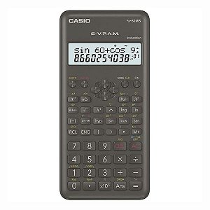 Calculadora Científica Casio FX-82MS-2W 2nd Edition - Preto