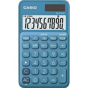 Calculadora Compacta Casio SL-310UC-BU-N-DC - Azul
