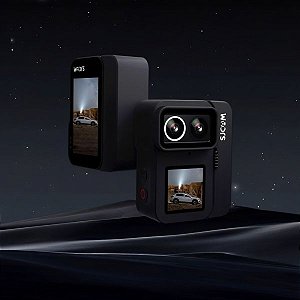 Câmera de Ação SJCAM SJ20 Dual Screen Wifi 4K - Preto