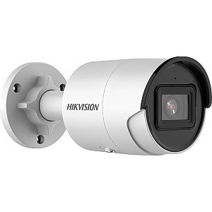 Câmera de Vigilância Hikvision IP Bullet DS-2CD2043G2-I AcuSense 2.8MP - Branco/Preto