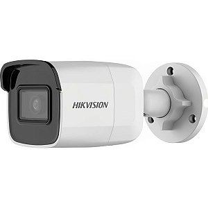 Câmera de Vigilância IP Hikvision Mini Bullet DS-2CD2021G1-I 1080p Externa - Branco/Preto