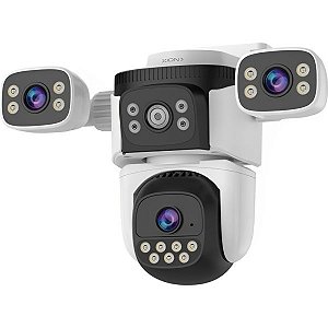 Câmera de Vigilância IP Xion XI-CCTV300 O-KAM PRO Triplo 1080p Wifi - Branco/Preto