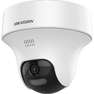 Câmera de Vigilância PT Hikvision DS-2CE70D0T-PTLTS Light 1080p - Branco/Preto