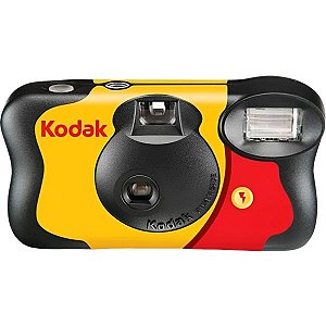 Câmera Kodak Fun Saver de 35mm Descartável com Flash 27 Exposições