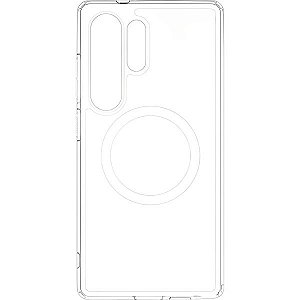 Capa Protetora Spigen Crystal Hybrid Mag Fit para Samsung Galaxy S25 Ultra - Clear White (ACS08912)