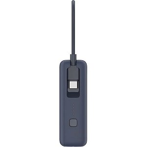 Carregador Portátil Xiaomi BHR9341GL 10.000 mAh 33 W - Azul + Cabo USB-C