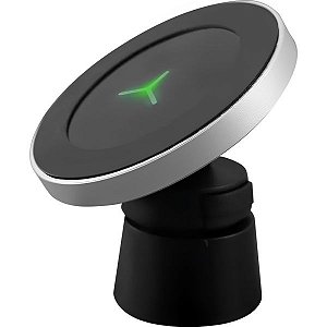 Carregador Sem Fio para Carro Smart Vision M12 Magnético - Preto/Cinza