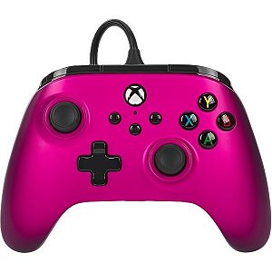 Controle PowerA Enhanced para Xbox Series X/S/One - Fúcsia (PWA-A-05651)