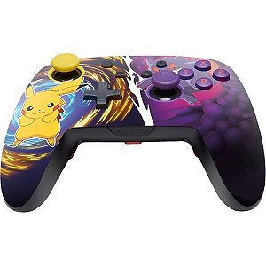 Controle PowerA para Nintendo Switch - Pikachu vs Gengar (PWA-A-13341)