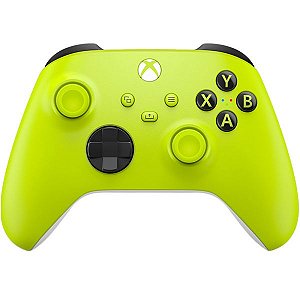Controle Sem fio Microsoft para Xbox Series X/S/One - Electric Volt (QAU-00080)
