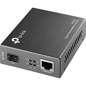 Conversor de Fibra TP-Link MC220L - Preto