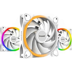 Cooler Be quiet! Light Wings 120 mm PWM HS 3-Pack BL101 ARGB - Branco