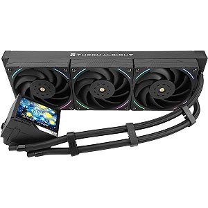 Cooler Líquido Thermalright Mjolnir Vision 360 LCD/ARGB para CPU - Preto